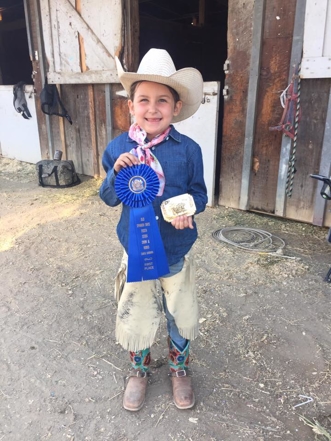 Sophia Hernandez wins the 11 and under group at the Santa Barbara Fiesta 2018.